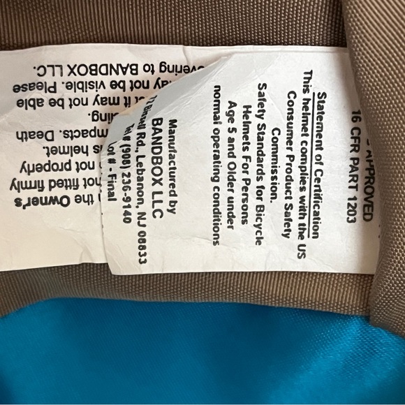 Vintage Bike Helmet! Ride in style like Martha Stewart! - Picture 5 of 6